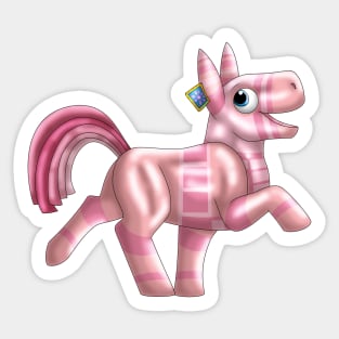 Ponocky: Pink Sticker